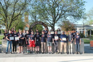 RWC group photo holding certificates